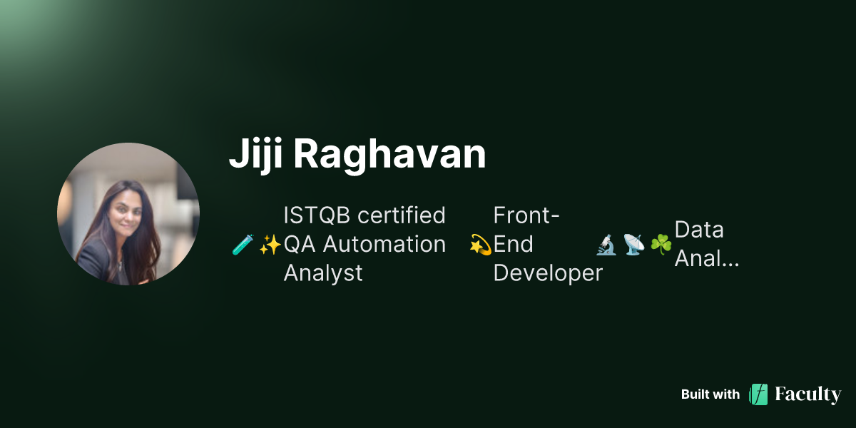Jiji Raghavan